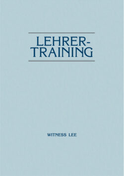 Lehrer-Training