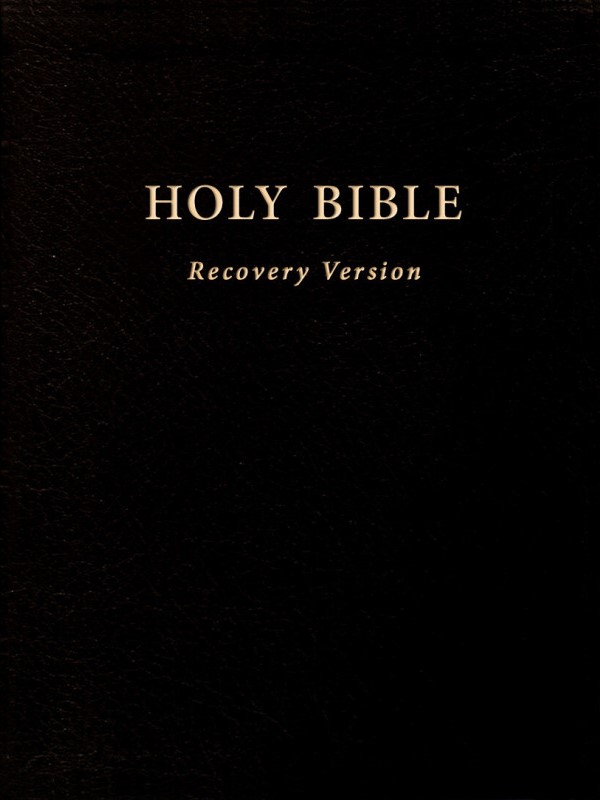 Holy Bible, RcV, Black