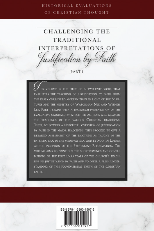 Challenging the Traditional Interpretations of Justification by Faith, Part 1