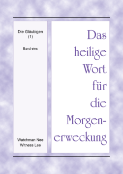 HWME Die Gläubigen (1), Band 1